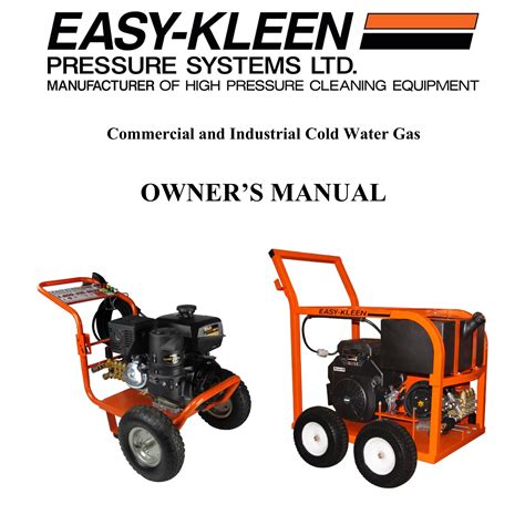 easy kleen pressure washer|easy kleen pressure washer manual.